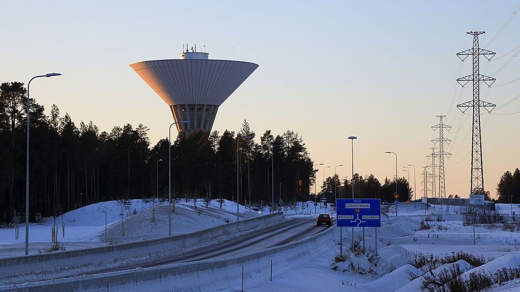 Maikkulan vesitorni Oulussa