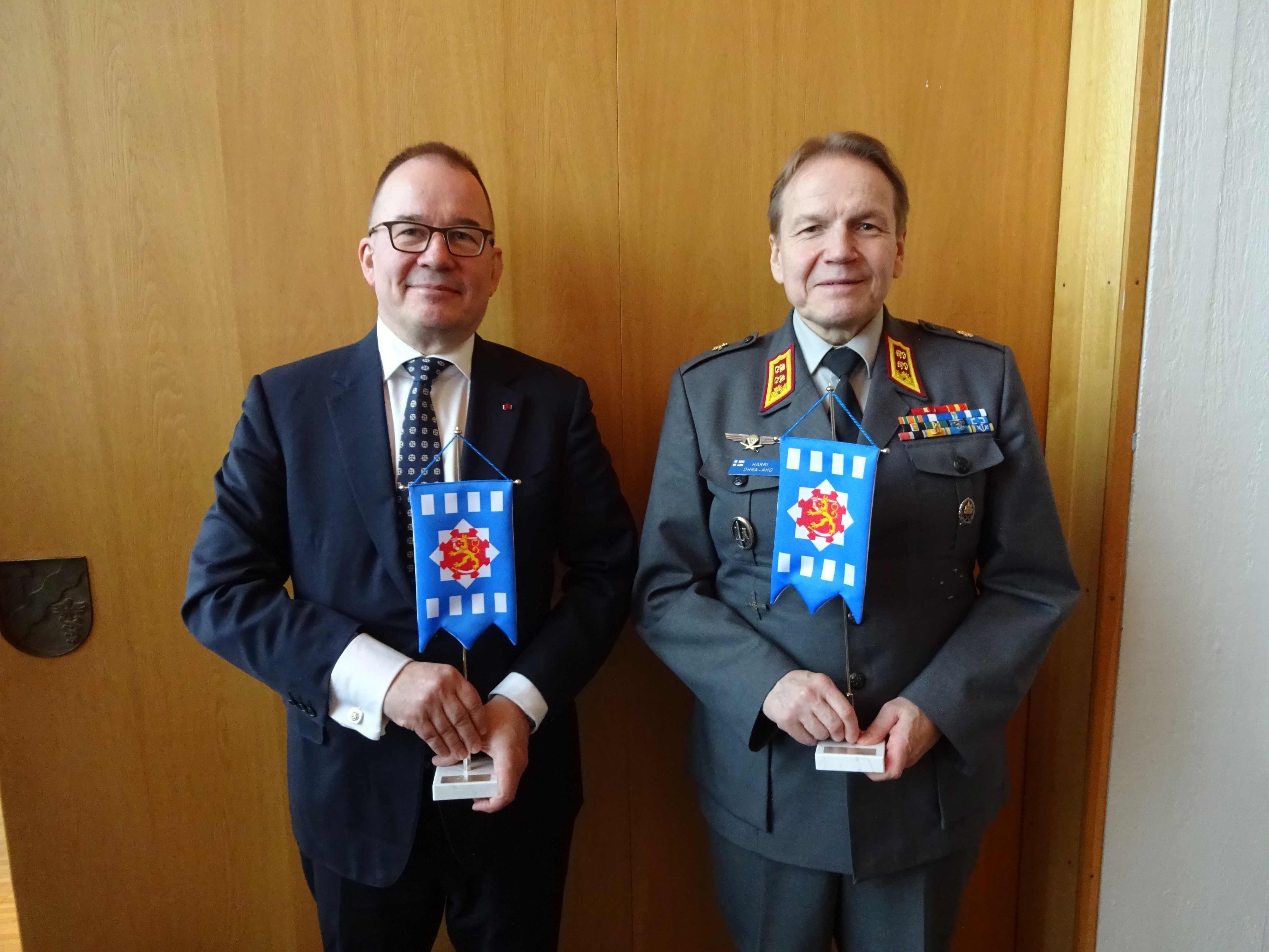 Antti Pelttari ja Harri Ohra-aho MTS Tampere 4.3.19