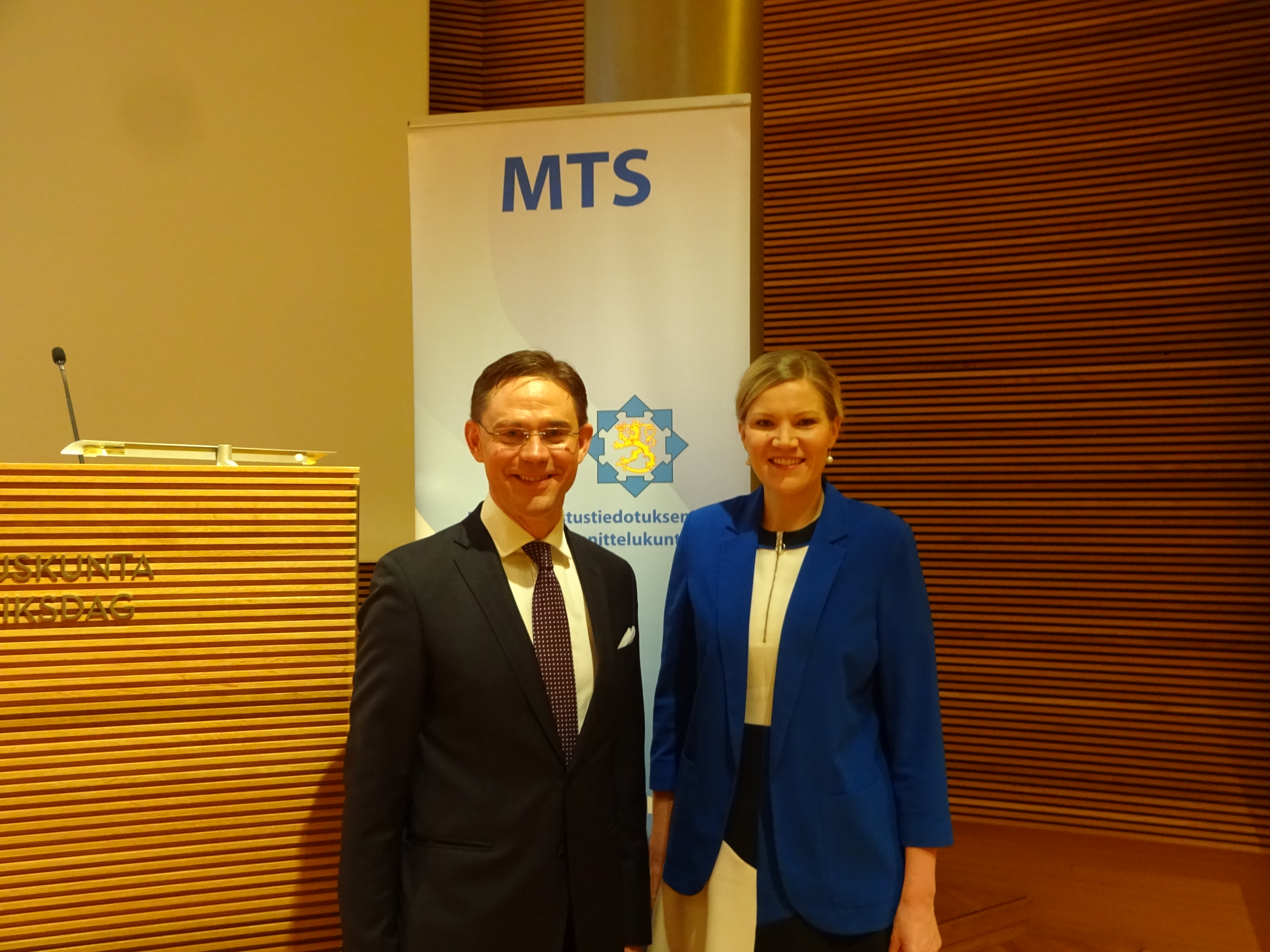 Jyrki Katainen_Sofia Vikman MTS 20.3.2018