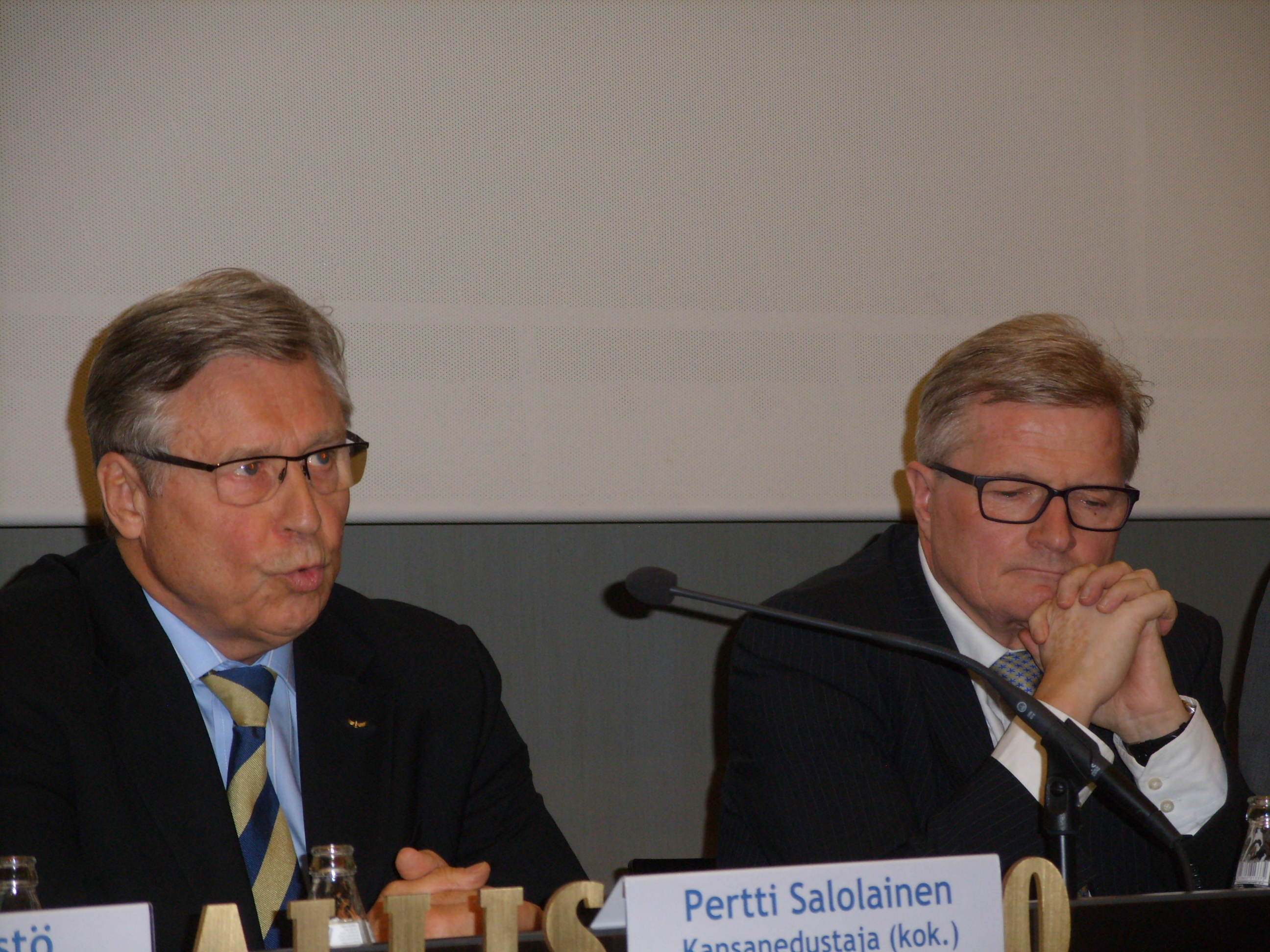 Pertti Salolainen Johannes Koskinen MTS 14.10.2014