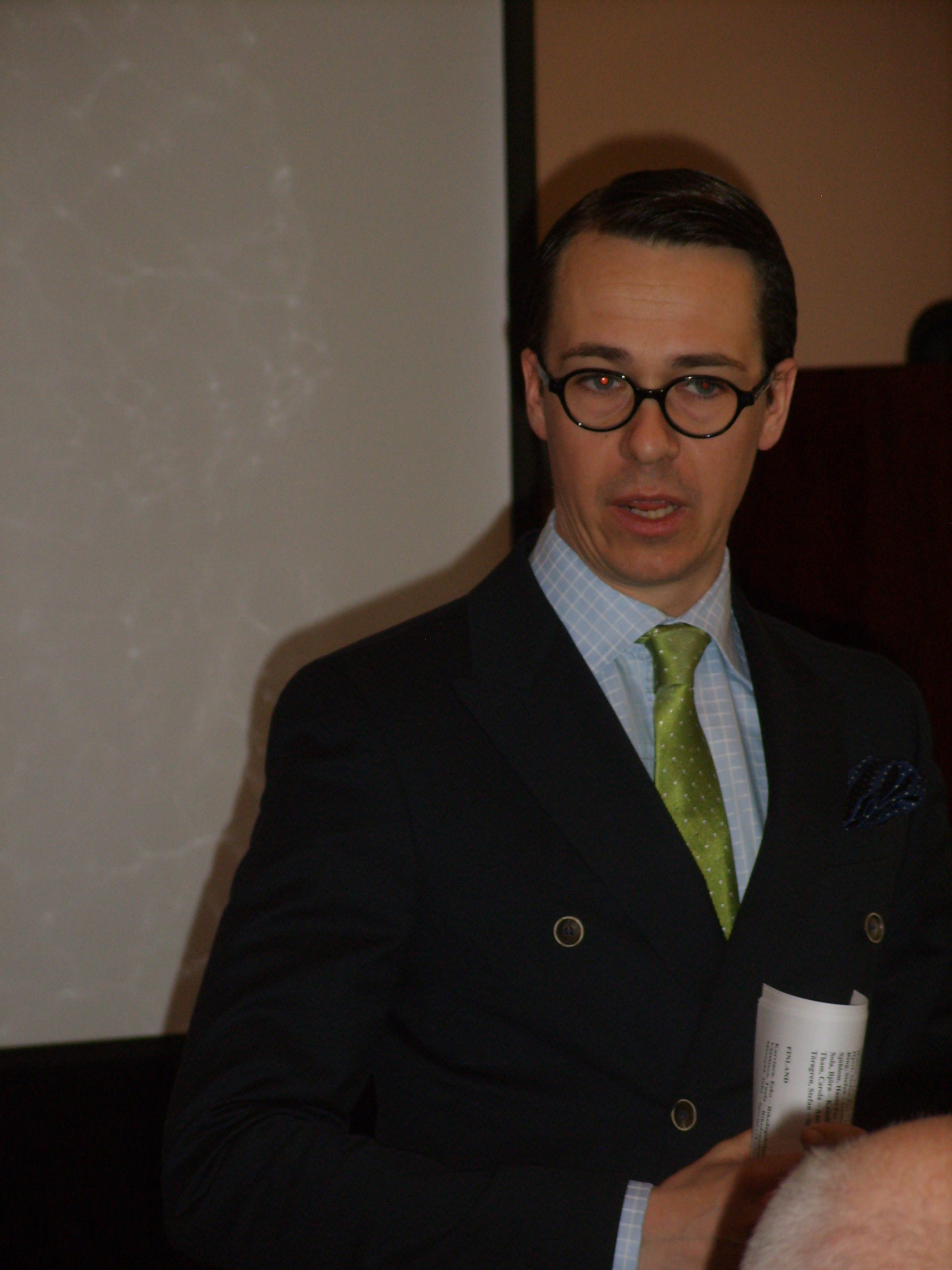 Puolustusministeri Carl Haglund MTS pohjoismaisessa konferenssissa 23.4.14