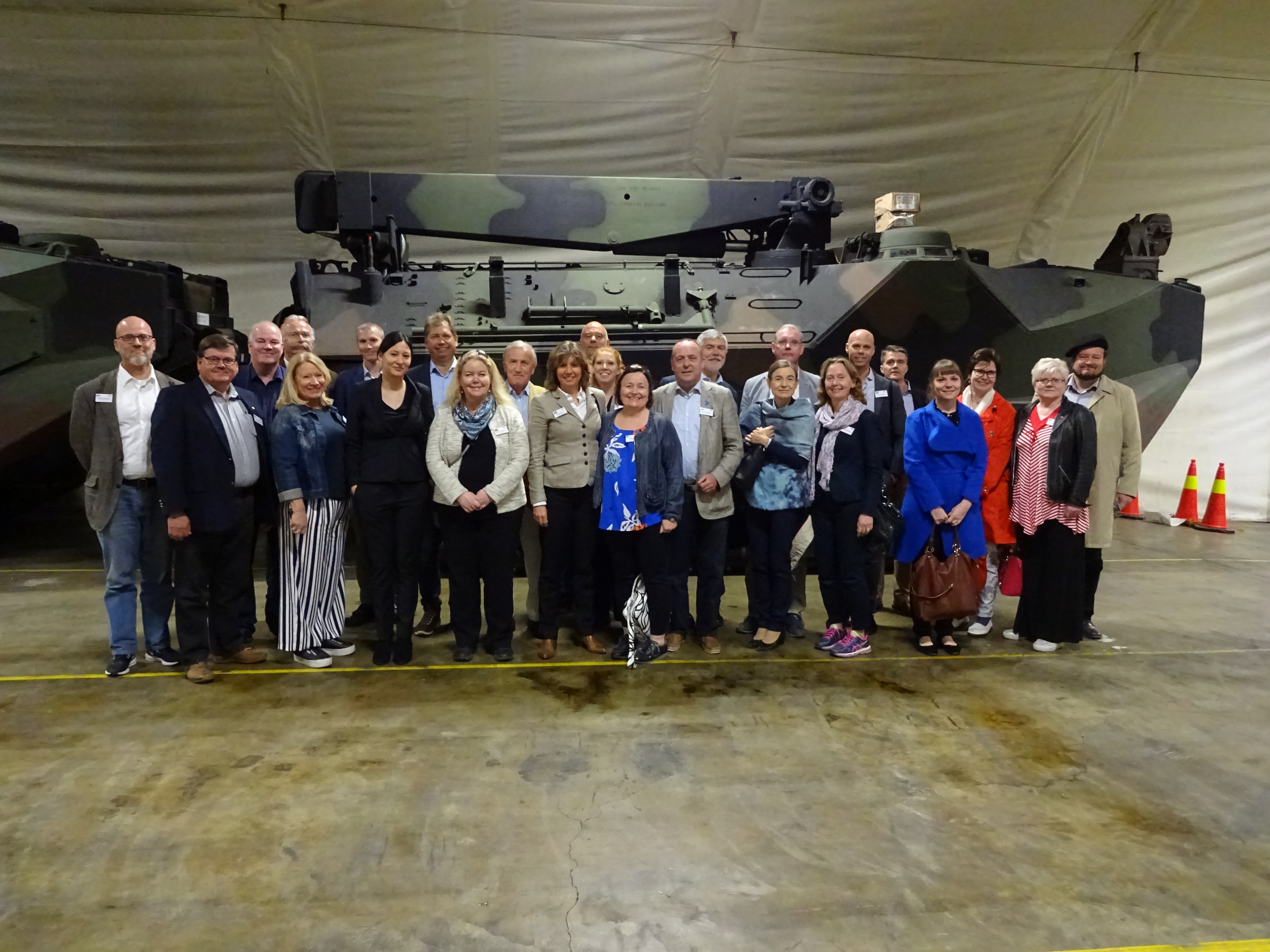 Ryhmäkuva 25.5.2018 Trondheim Frigårdin harjoitusalueella