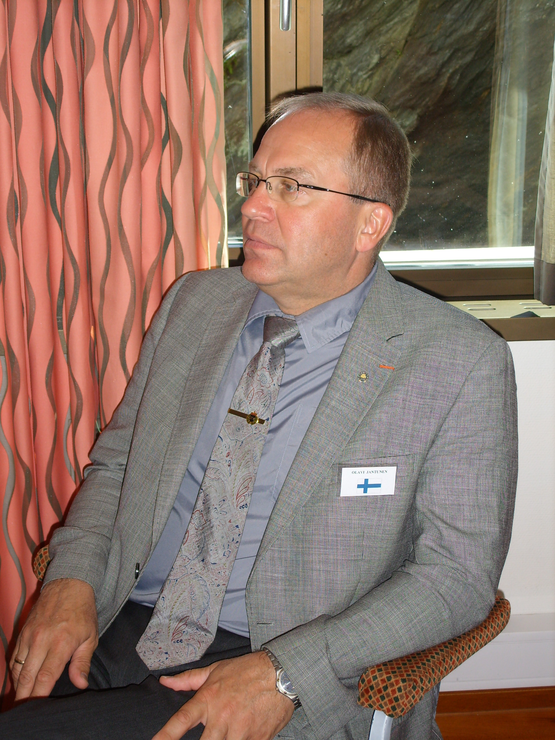 Merivoimien operaatiopäällikkö Olavi Jantunen Stavanger