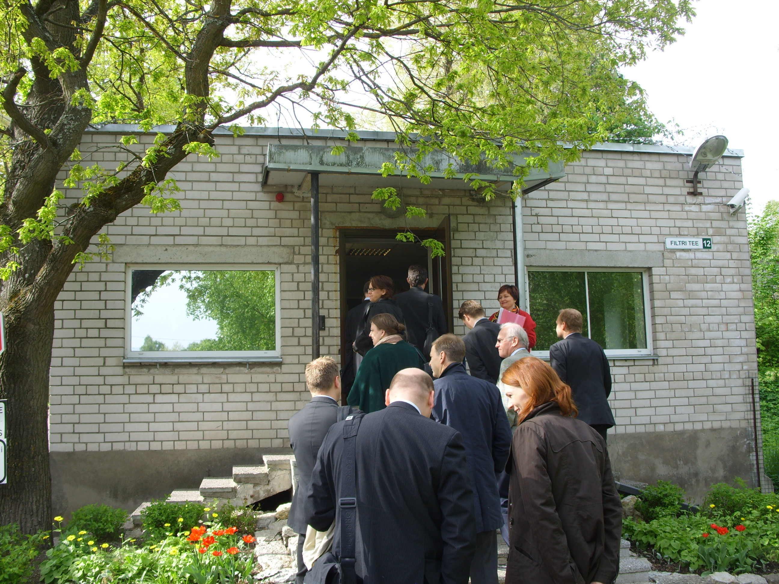 Delegaatio menossa Cyber -puolustuskeskukseen