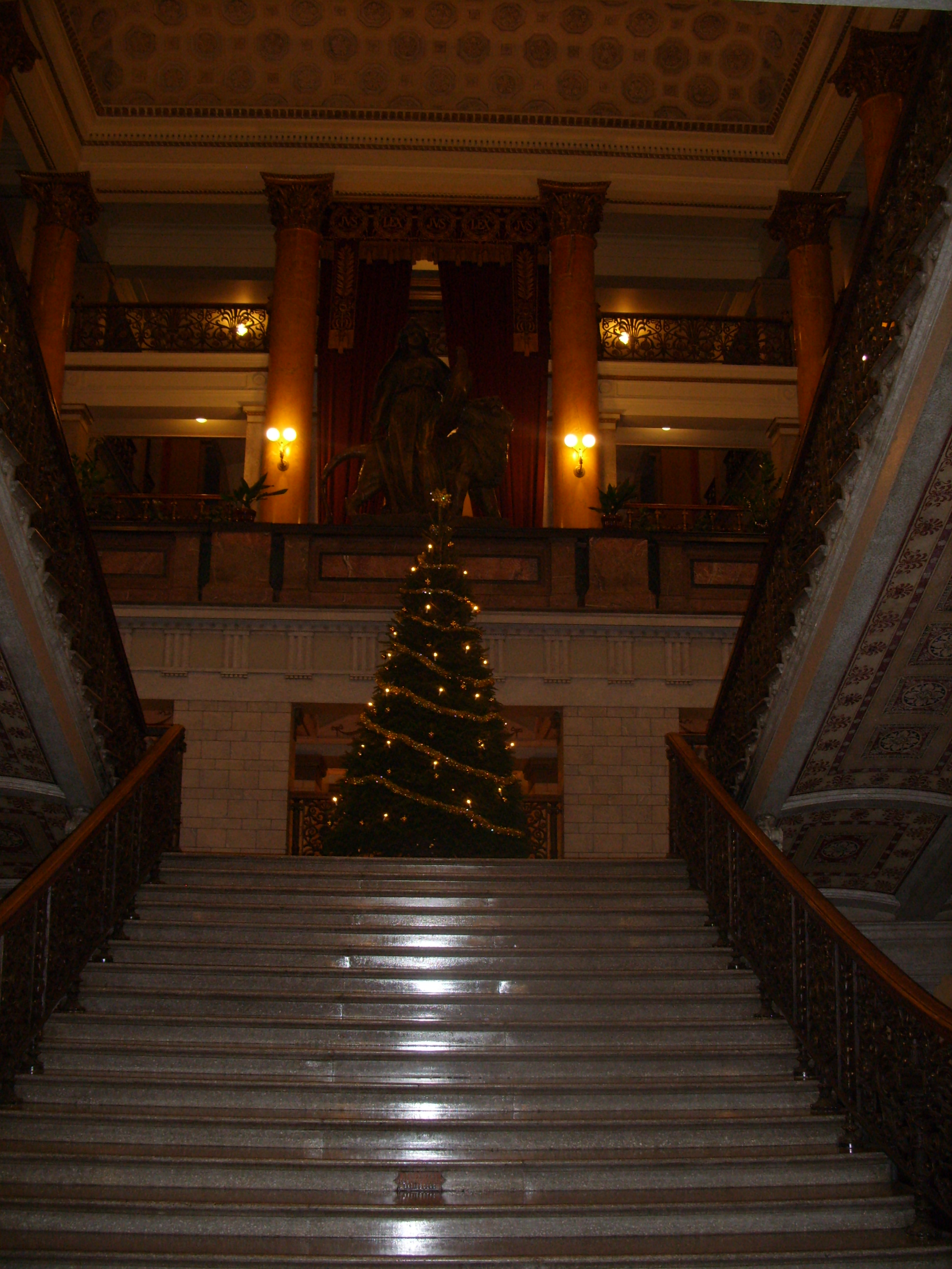 Säätytalon joulukuusi 12.12.2013