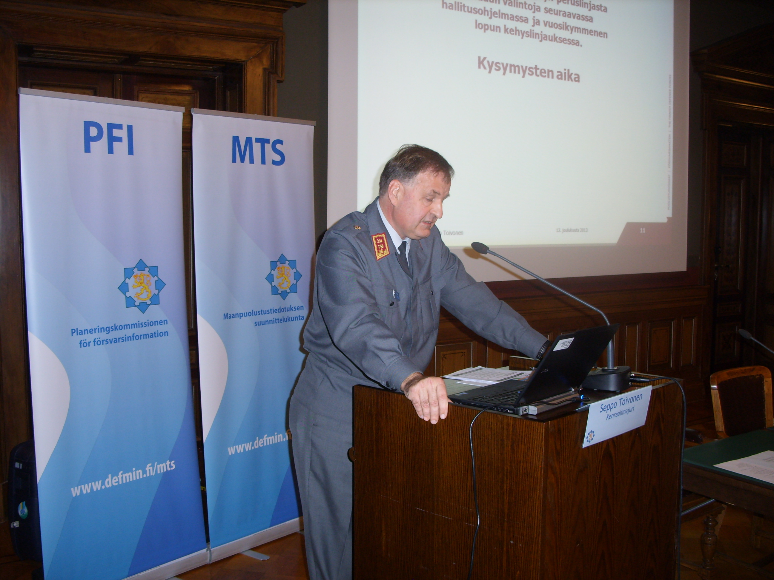 Seppo Toivonen 12.12.2013 MTS