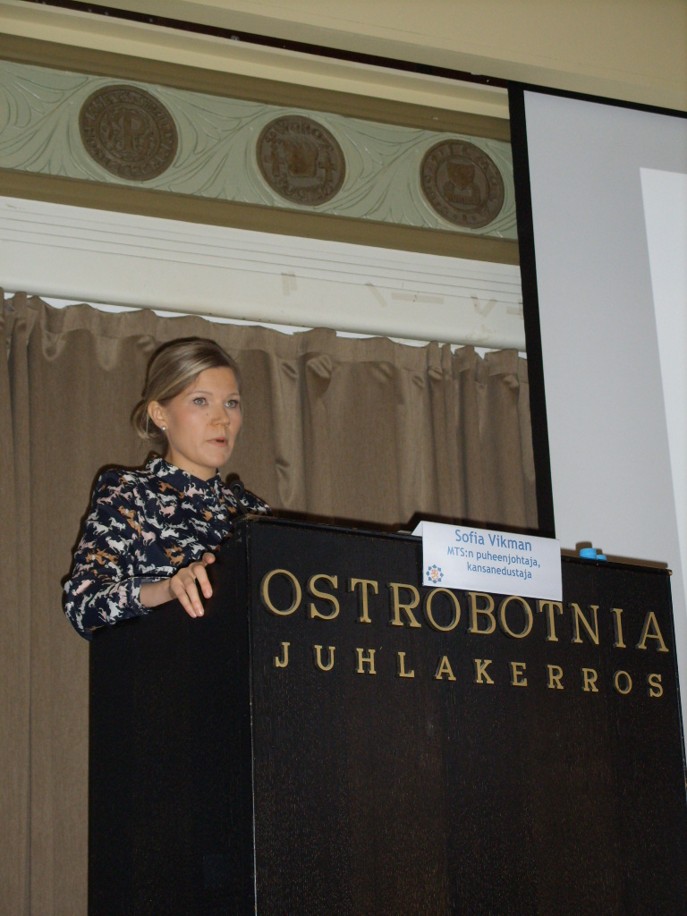 Sofia Vikman MTSn pj. Ostrobotnia 6.4.2016