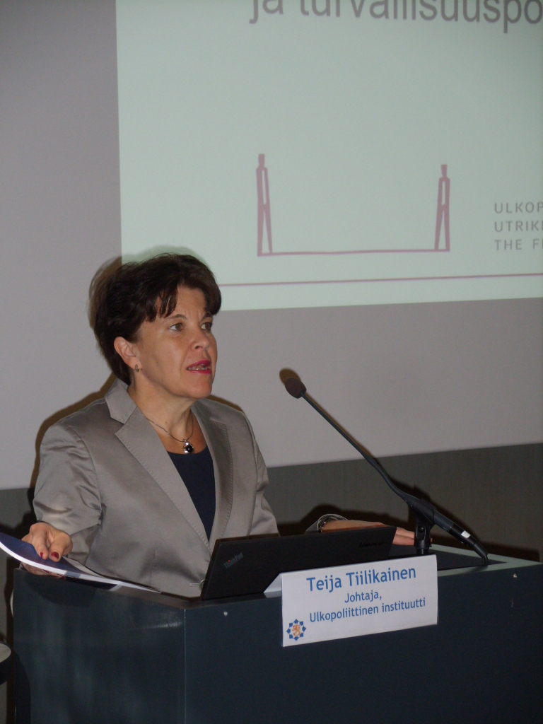 Upin johtaja Teija Tiilikainen 27.5.2016 MTS