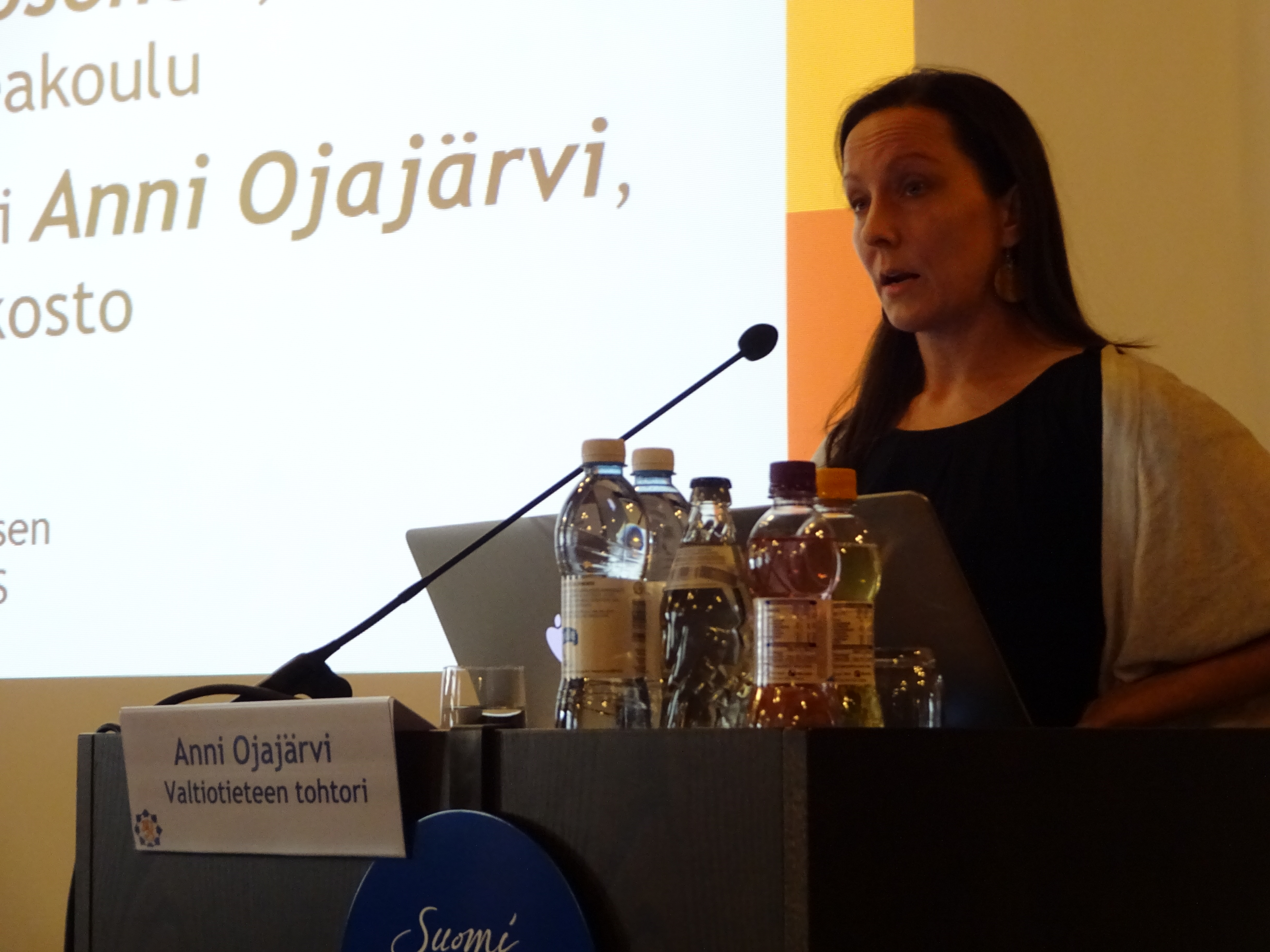 Valtiotieteen tohtori Anni Ojajärvi MTS 28.3.17