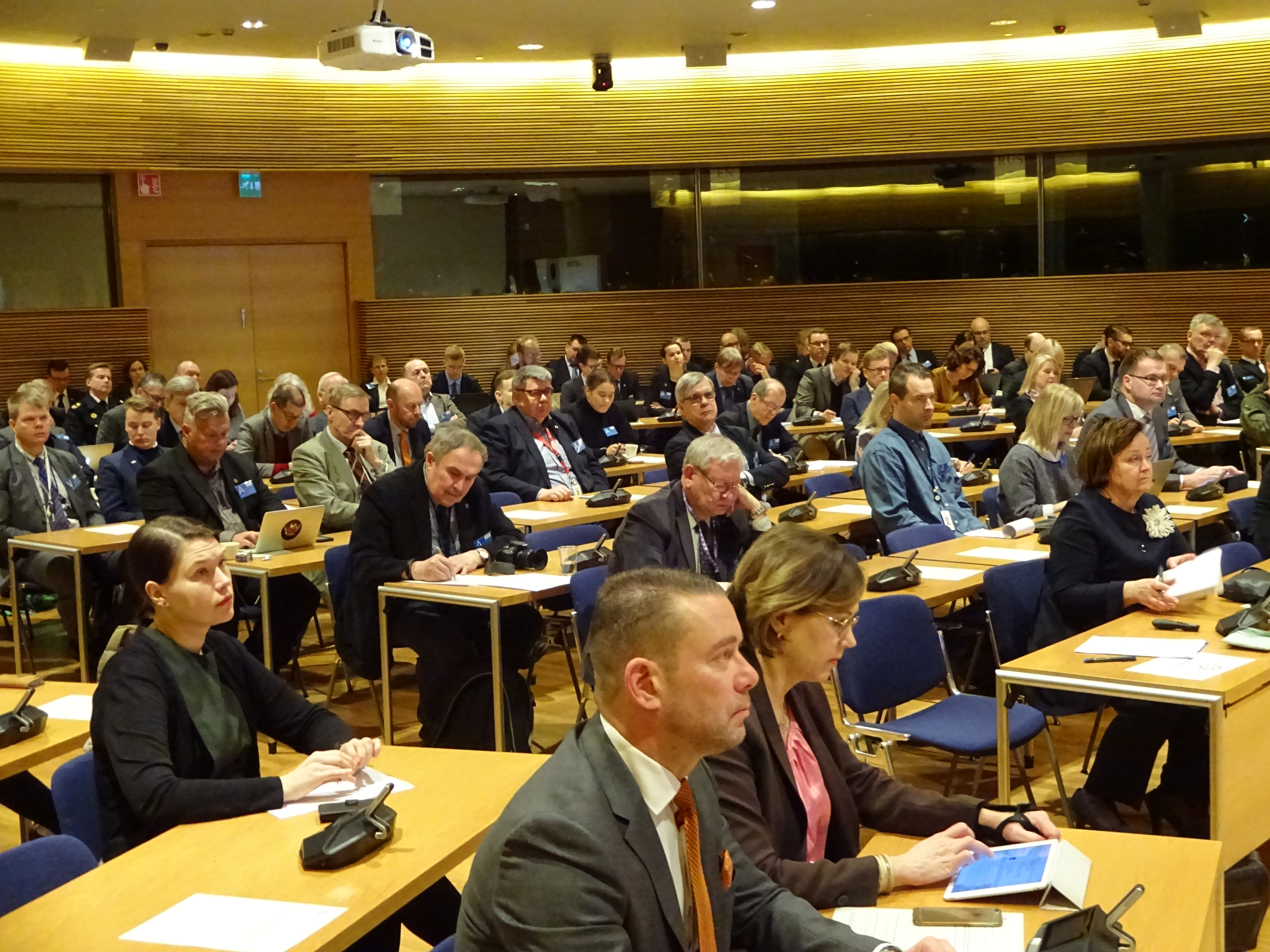 Yleisöä I MTS 20.3.2018