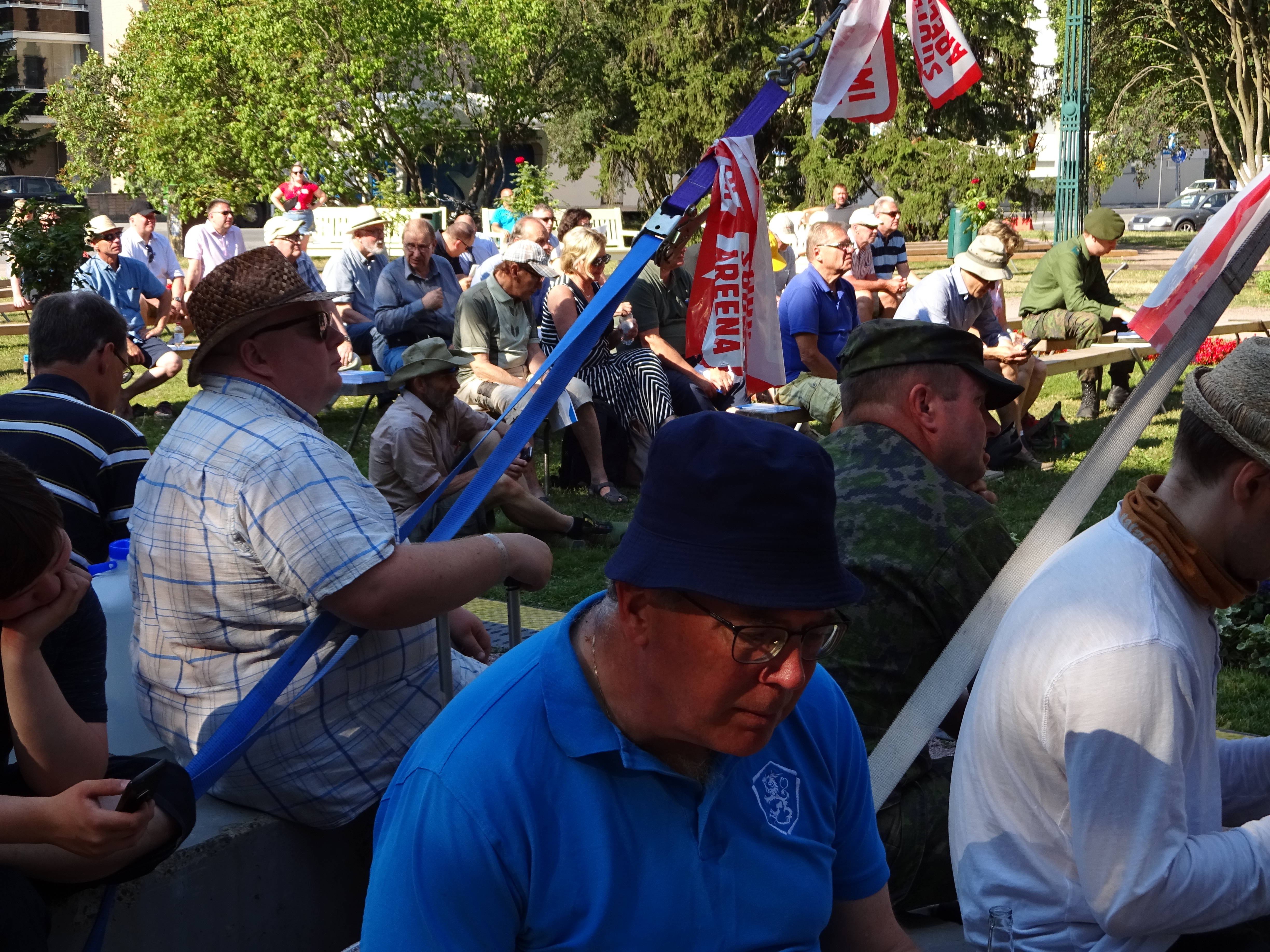 Yleisöä Pori 17.7.2018