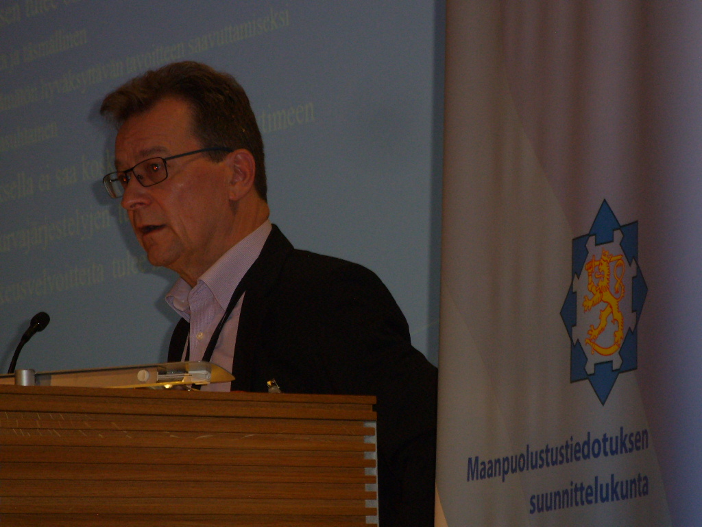 Ylijohtaja Sami Manninen MTSn tiedusteluseminaari 21.9.2016