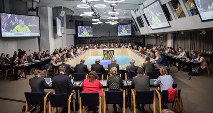 EU:n puolustusministerit kokoontuivat Finlandia-talolla elokuussa 2019.